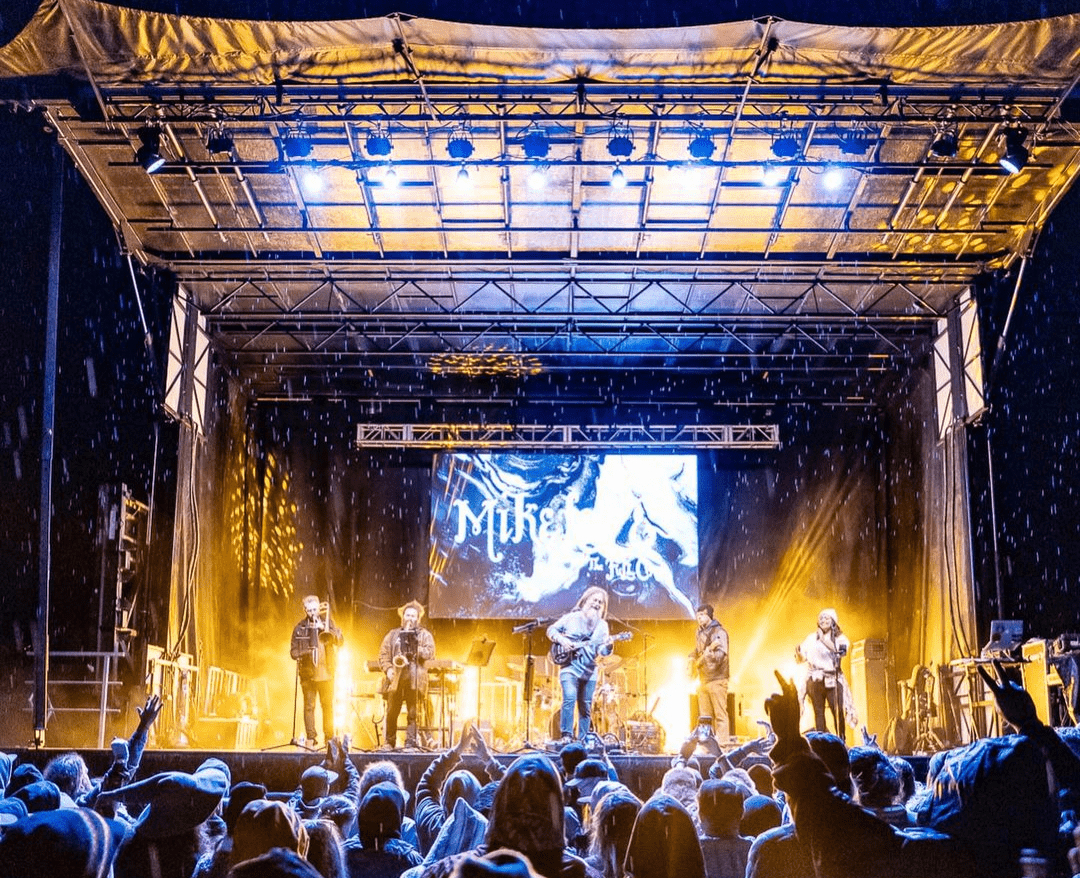 zion reggae fest stage lighting and video wall